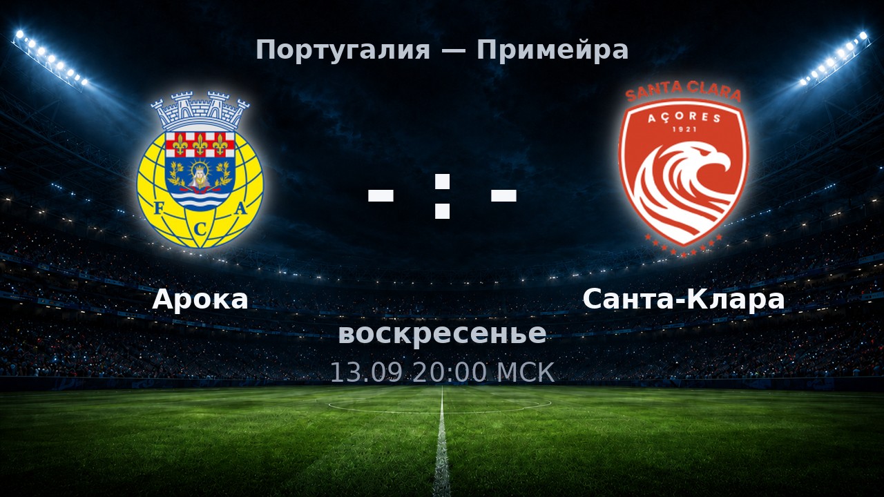 Арока — Санта-Клара: анонс матча