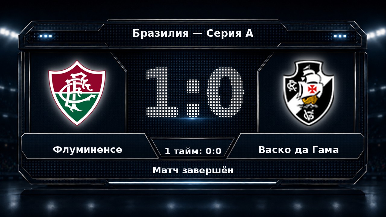 Флуминенсе — Васко да Гама: результат матча