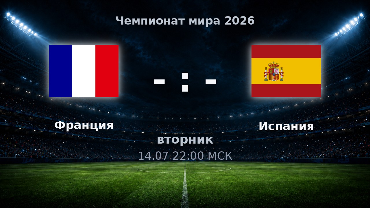 Франция — Испания: анонс матча ЧМ-2026