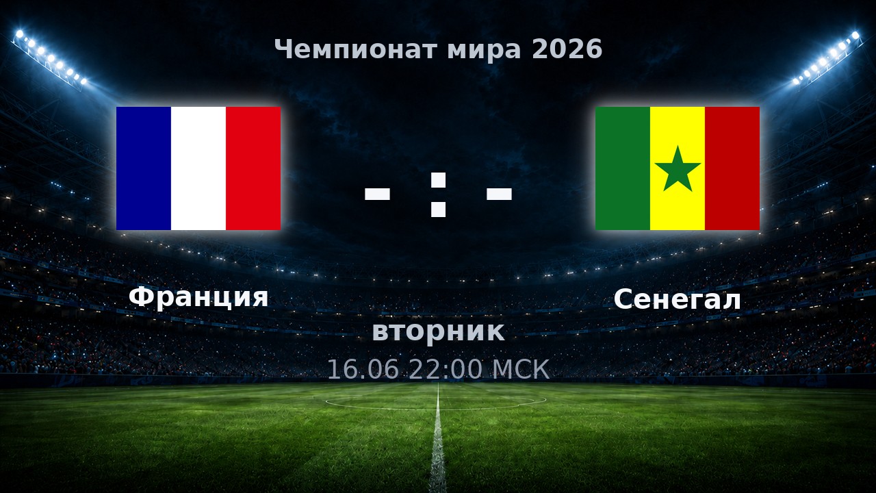Франция — Сенегал: анонс матча ЧМ-2026