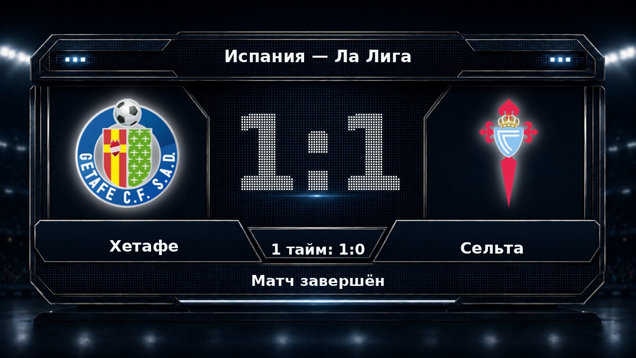 Хетафе — Сельта: результат матча
