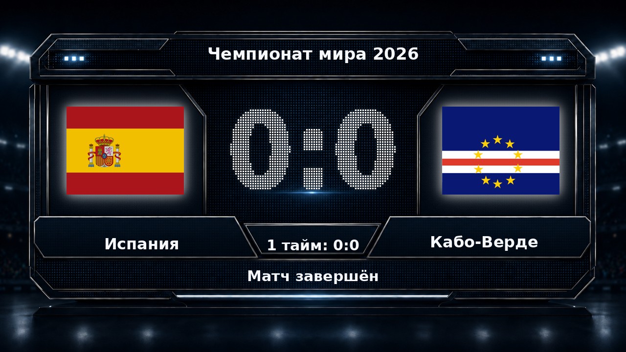 Испания — Кабо-Верде: результат матча ЧМ-2026