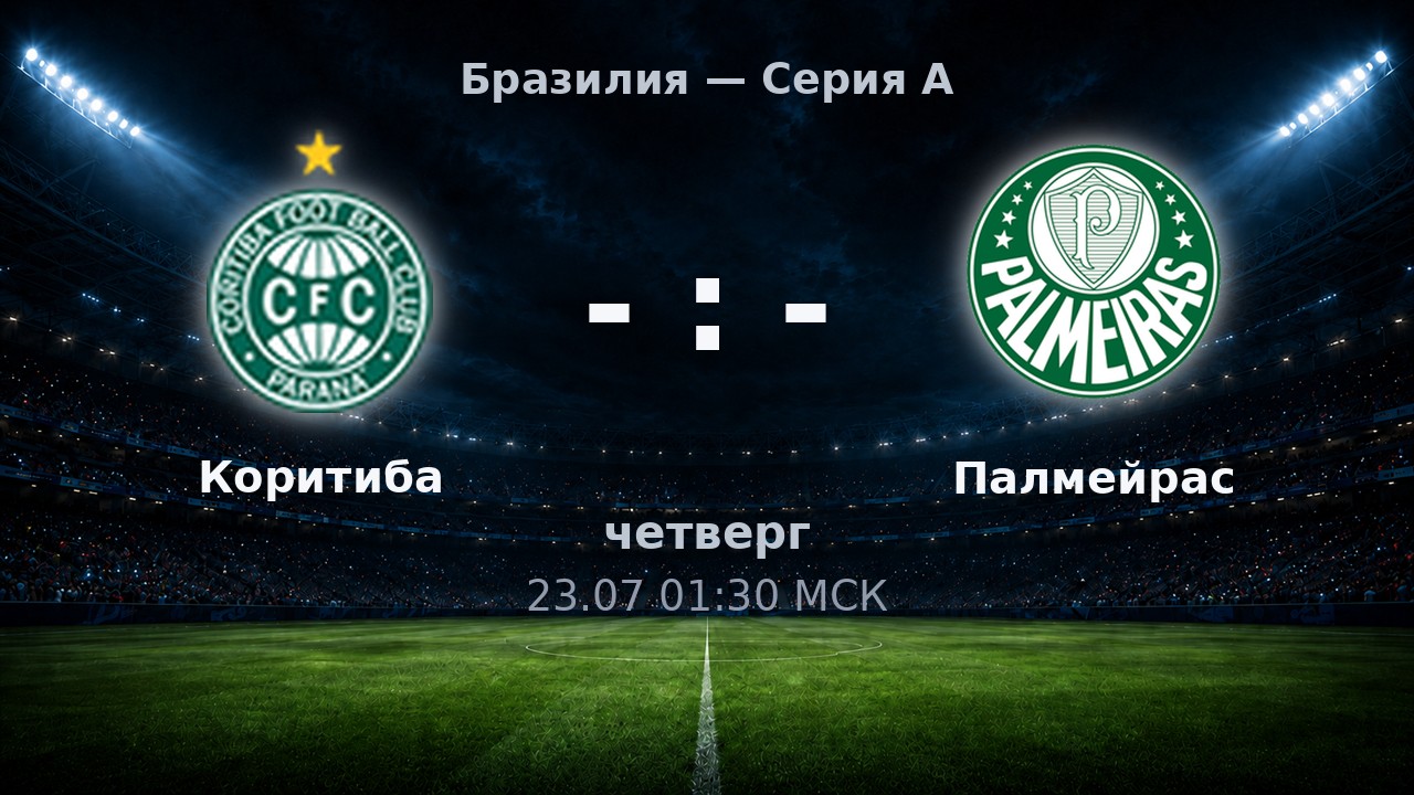 Коритиба — Палмейрас: анонс матча