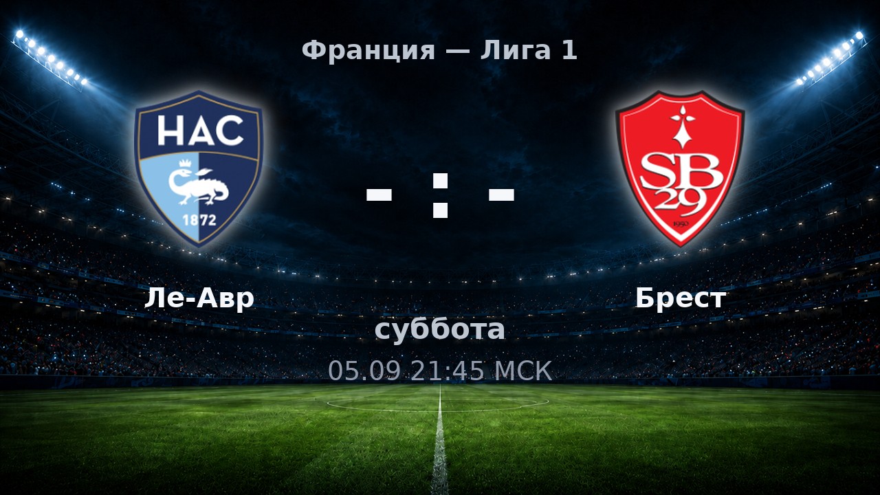 Ле-Авр — Брест: анонс матча