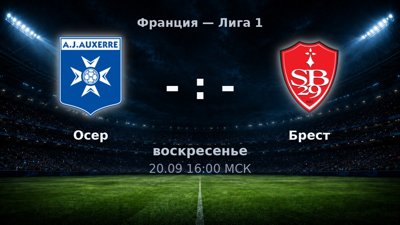 Осер — Брест: анонс матча