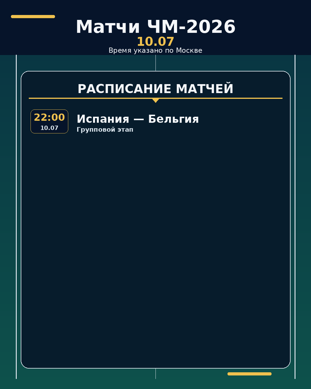 ЧМ-2026: матчи на ближайшие 24 часа